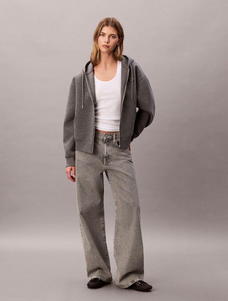 calvin-klein-jeans-naisten-huppari-ls-scuba-hoodie-vaaleanharmaa-2