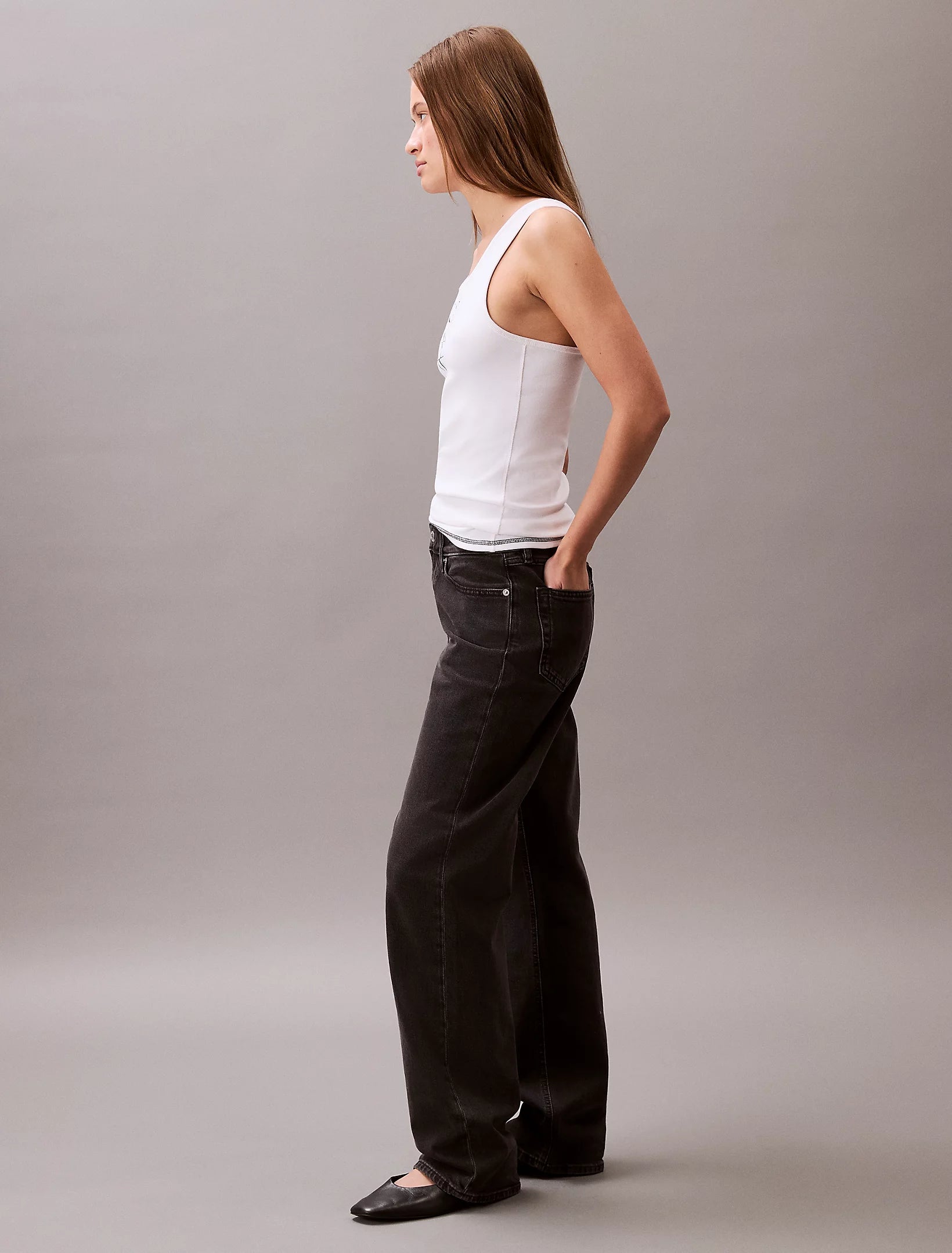 calvin-klein-jeans-naisten-tank-top-sl-cotton-rib-solid-tank-valkoinen-2