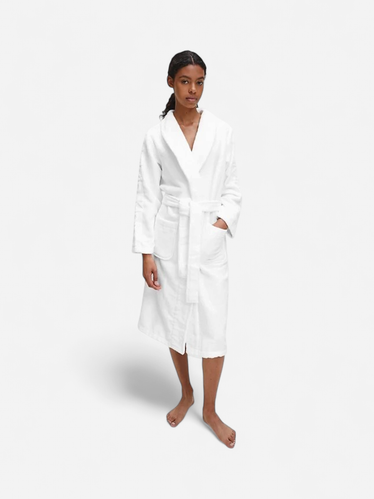 Calvin Klein Kylpytakki, CK Robe Valkoinen - Kekäle.fi