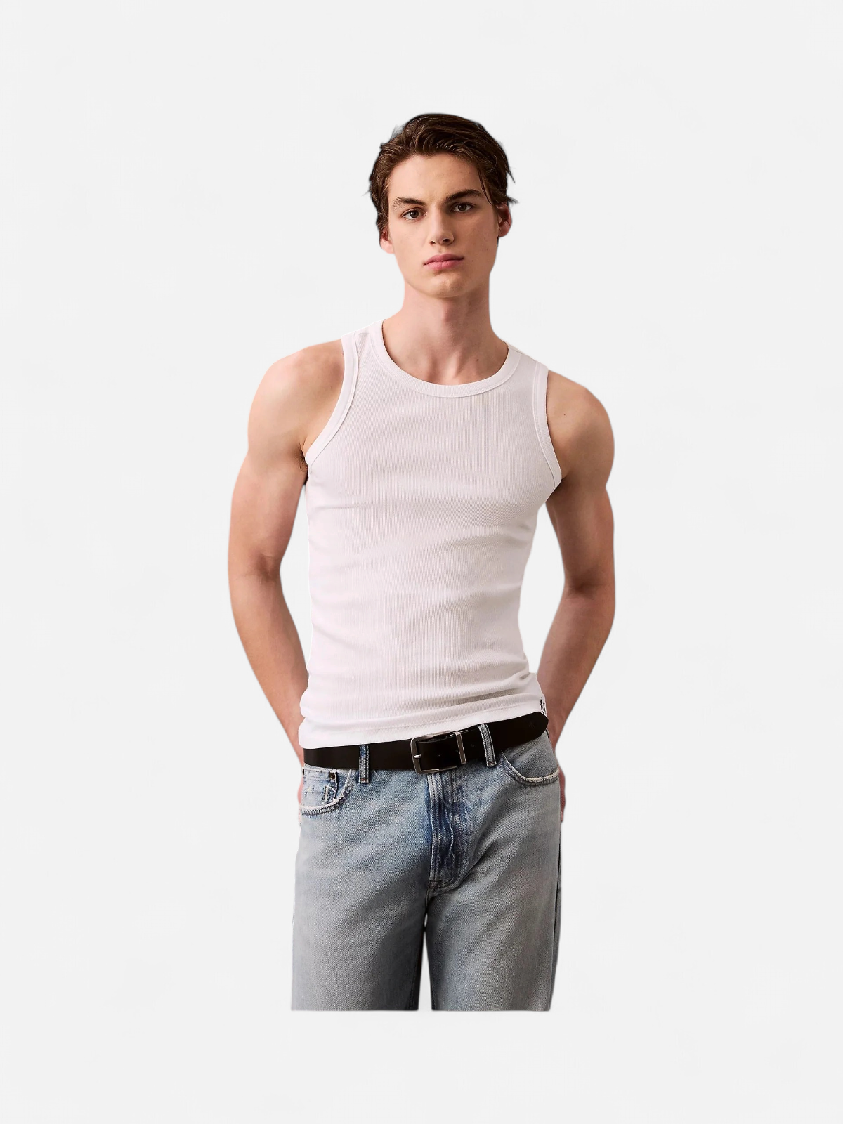 Calvin Klein miesten hihaton paita, TANK TOP  Valkoinen - Kekäle.fi