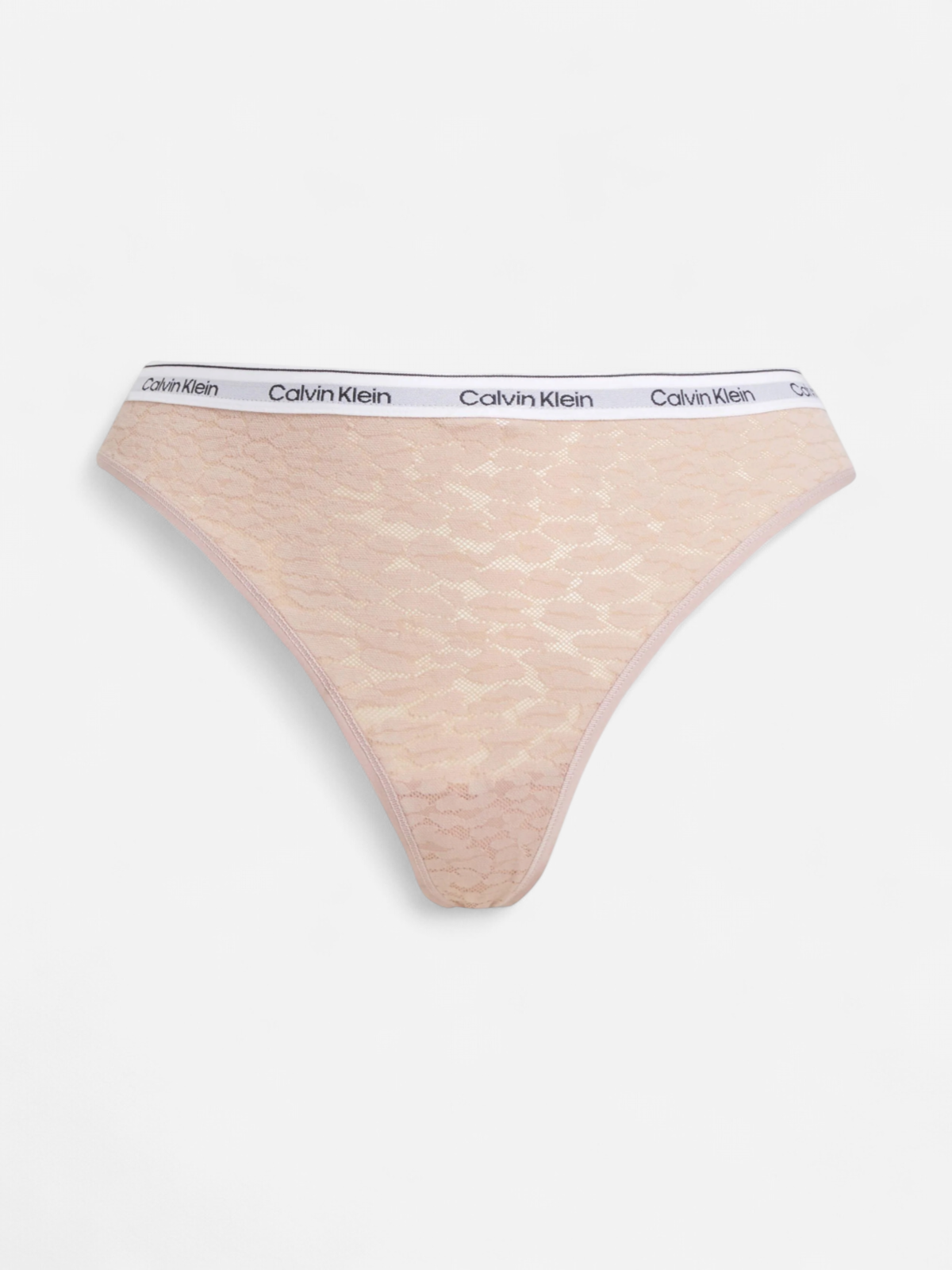 Calvin Klein naisten stringit, CK HIGH LEG THONG Nude - Kekäle.fi