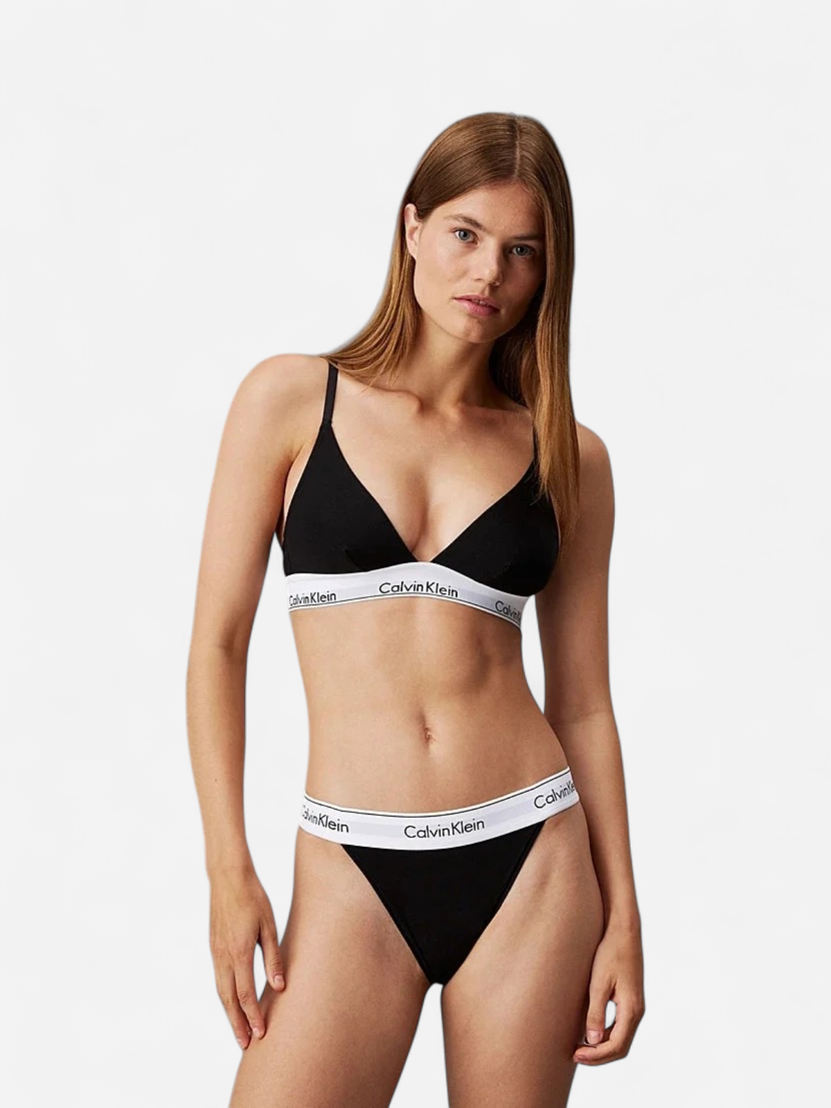 Calvin Klein rintaliivit, UNLINED TRIANGLE Musta - Kekäle.fi