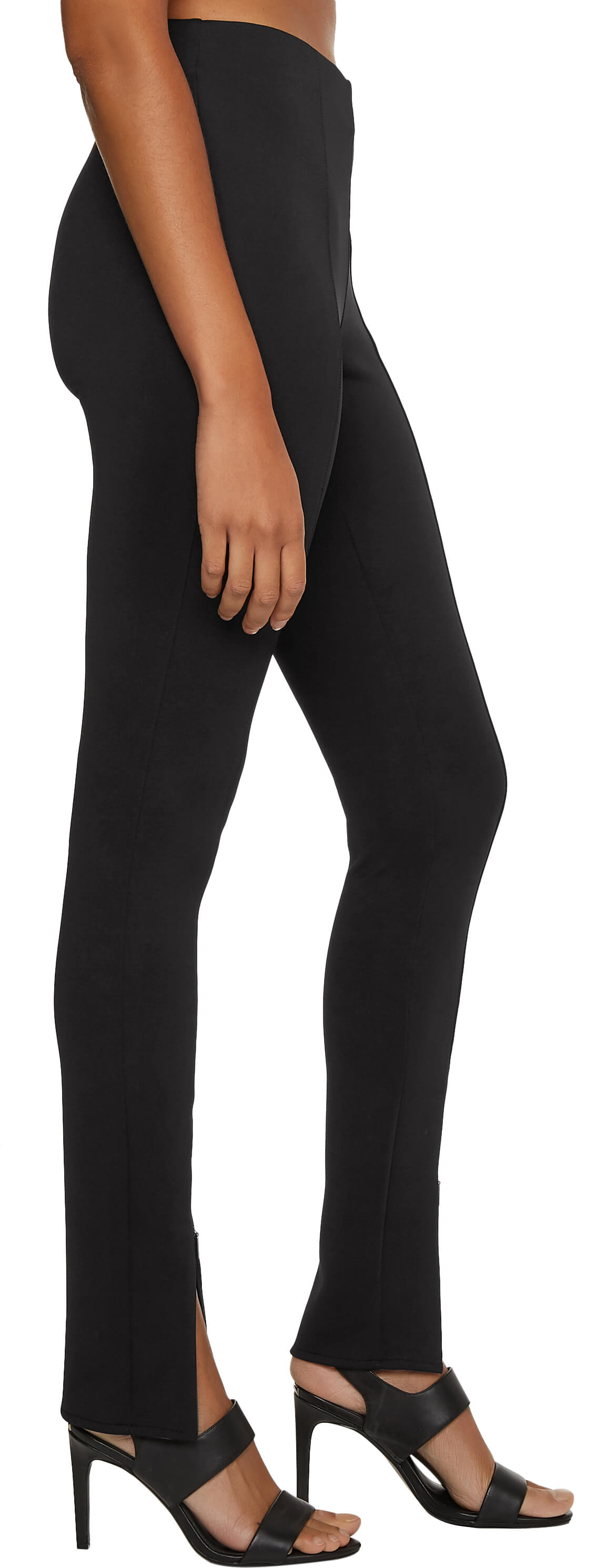 calvin-klein-women-naisten-housut-technical-knit-skinny-leggings-musta-2
