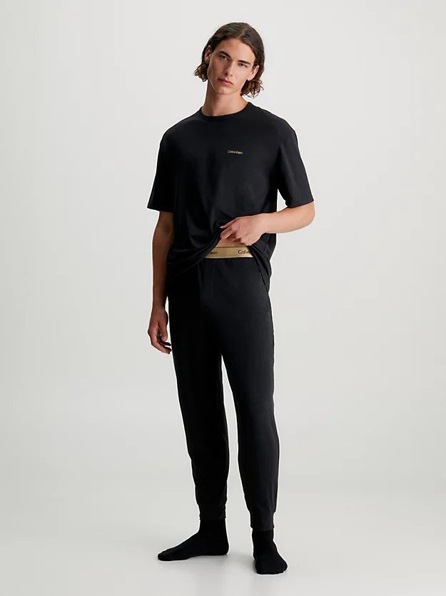 calvin-klein-miesten-pyjamasetti-jogger-set-musta-1