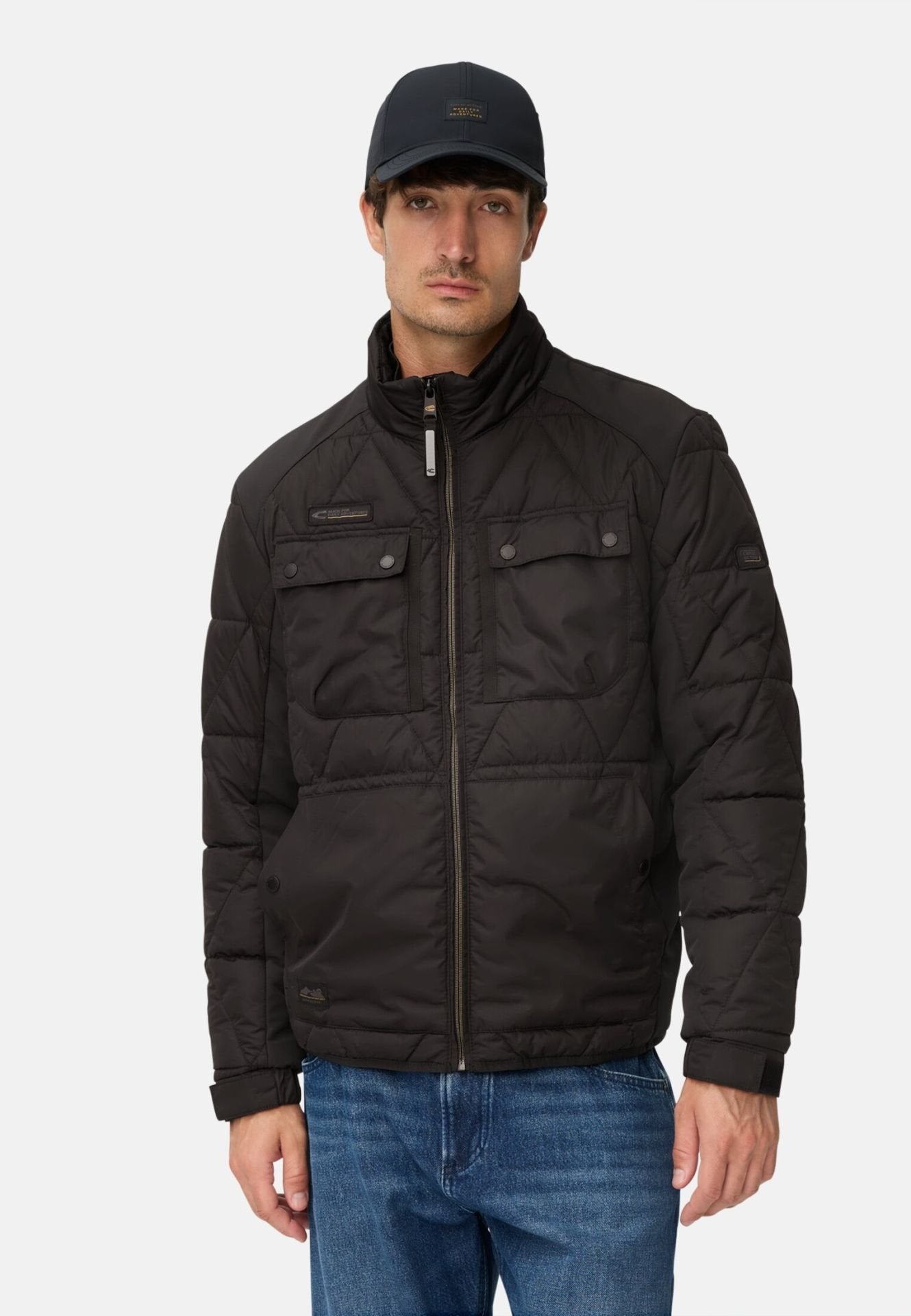 camel-active-miesten-takki-quilted-blouson-jacket-musta-1