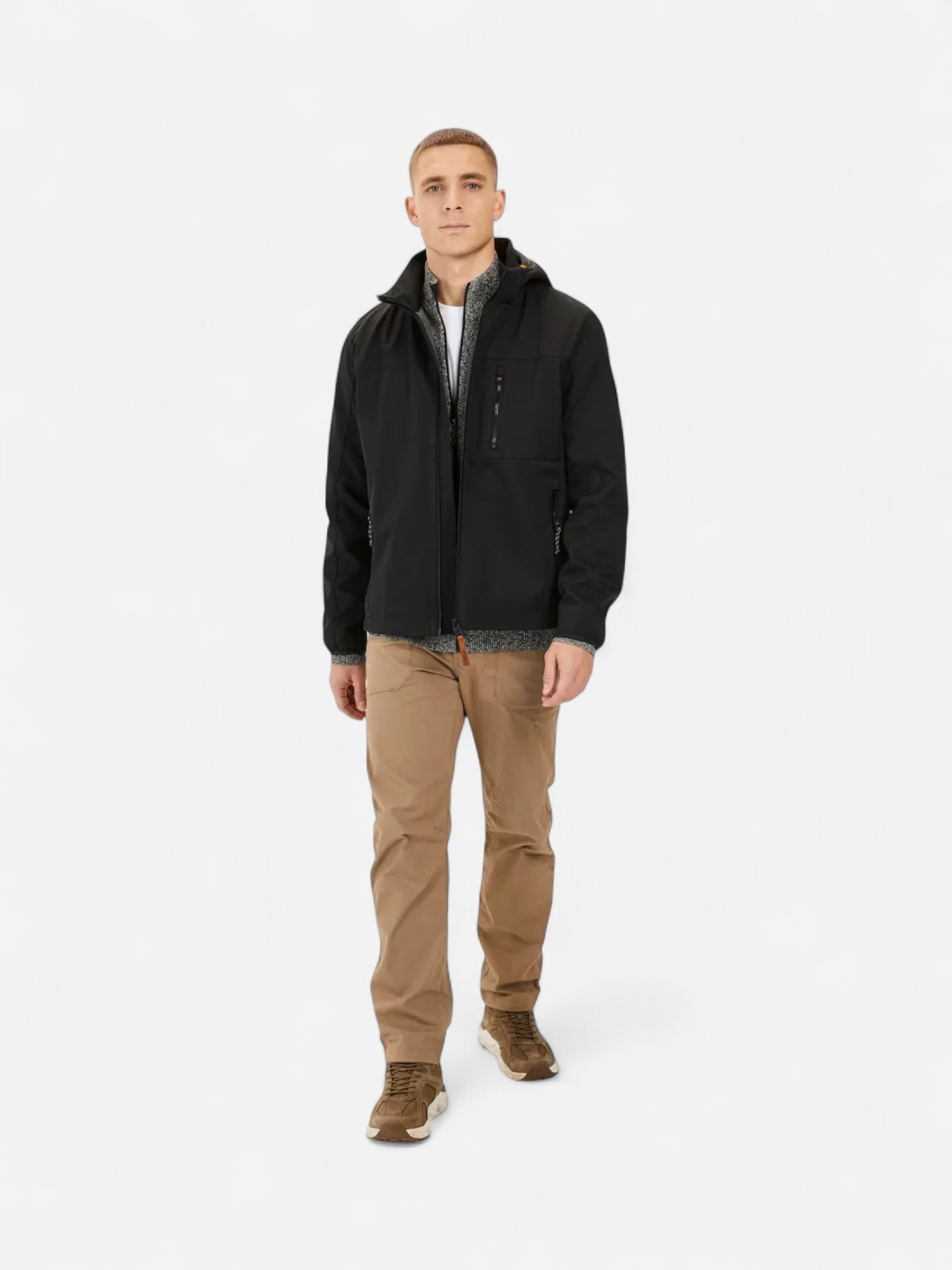CAMEL ACTIVE SOLF SHELL JACKET NOS MUSTA - Kekäle.fi