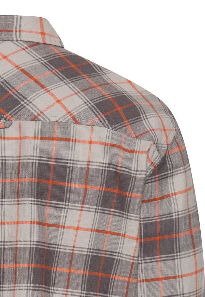 Camel Active miesten kauluspaita Check LS Shirt, punainen ruutu