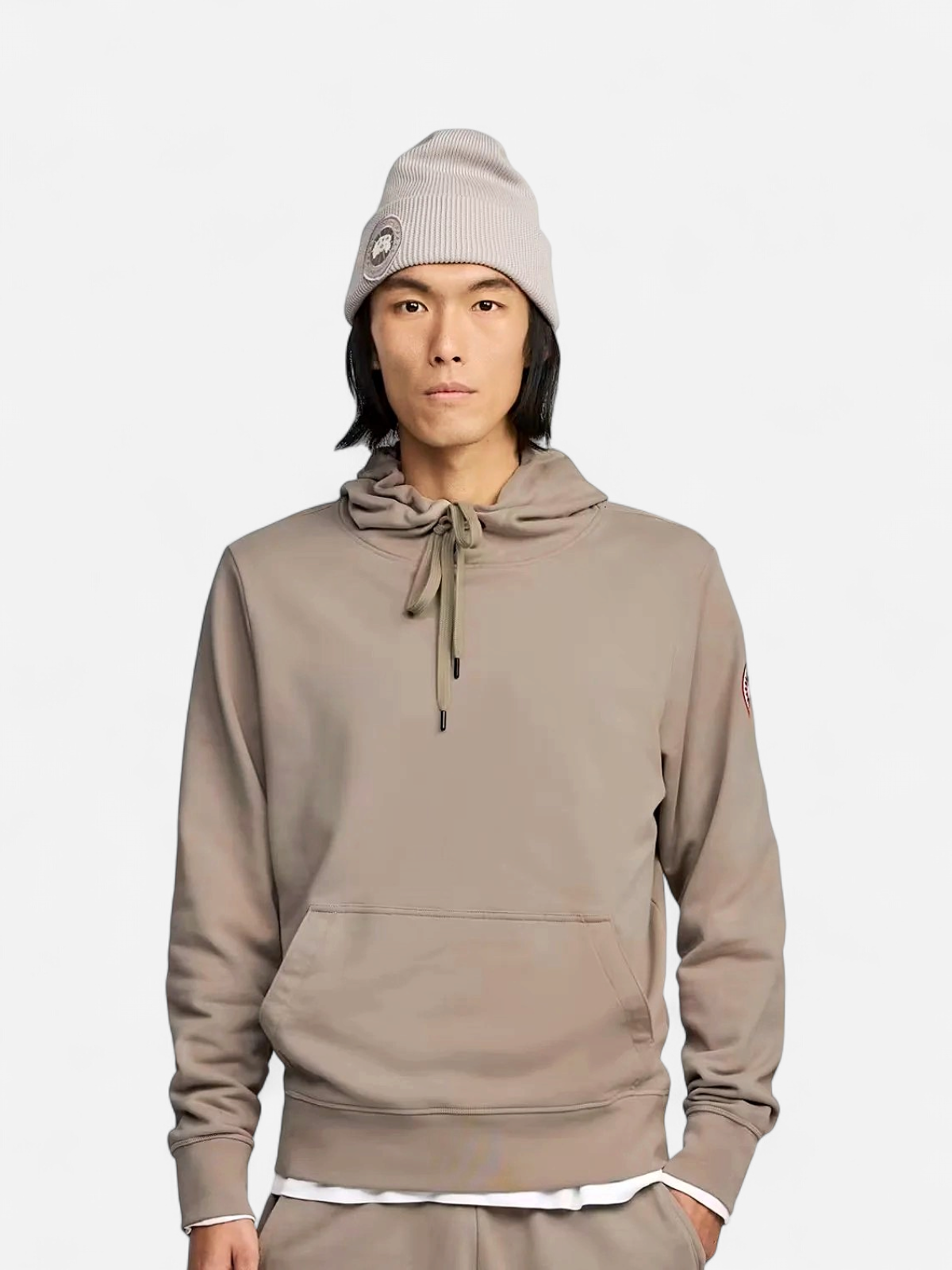 Canada Goose Miesten Huppari, HURON MEN'S HOODY Harmaanruskea - Kekäle.fi