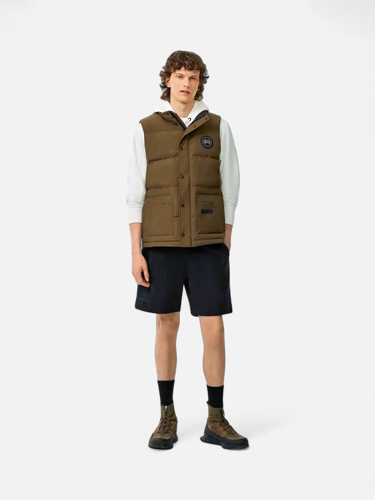 Canada Goose Miesten Liivi, FREESTYLE CREW VEST Tummanvihreä - Kekäle.fi