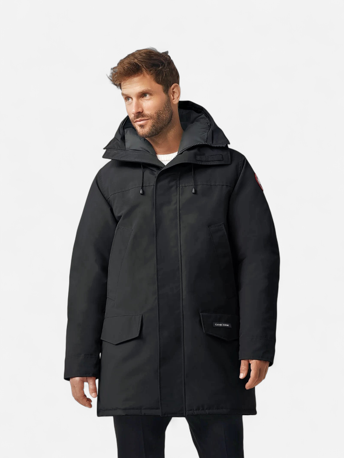 Canada Goose Miesten Untuvatakki, Langford Musta - Kekäle.fi