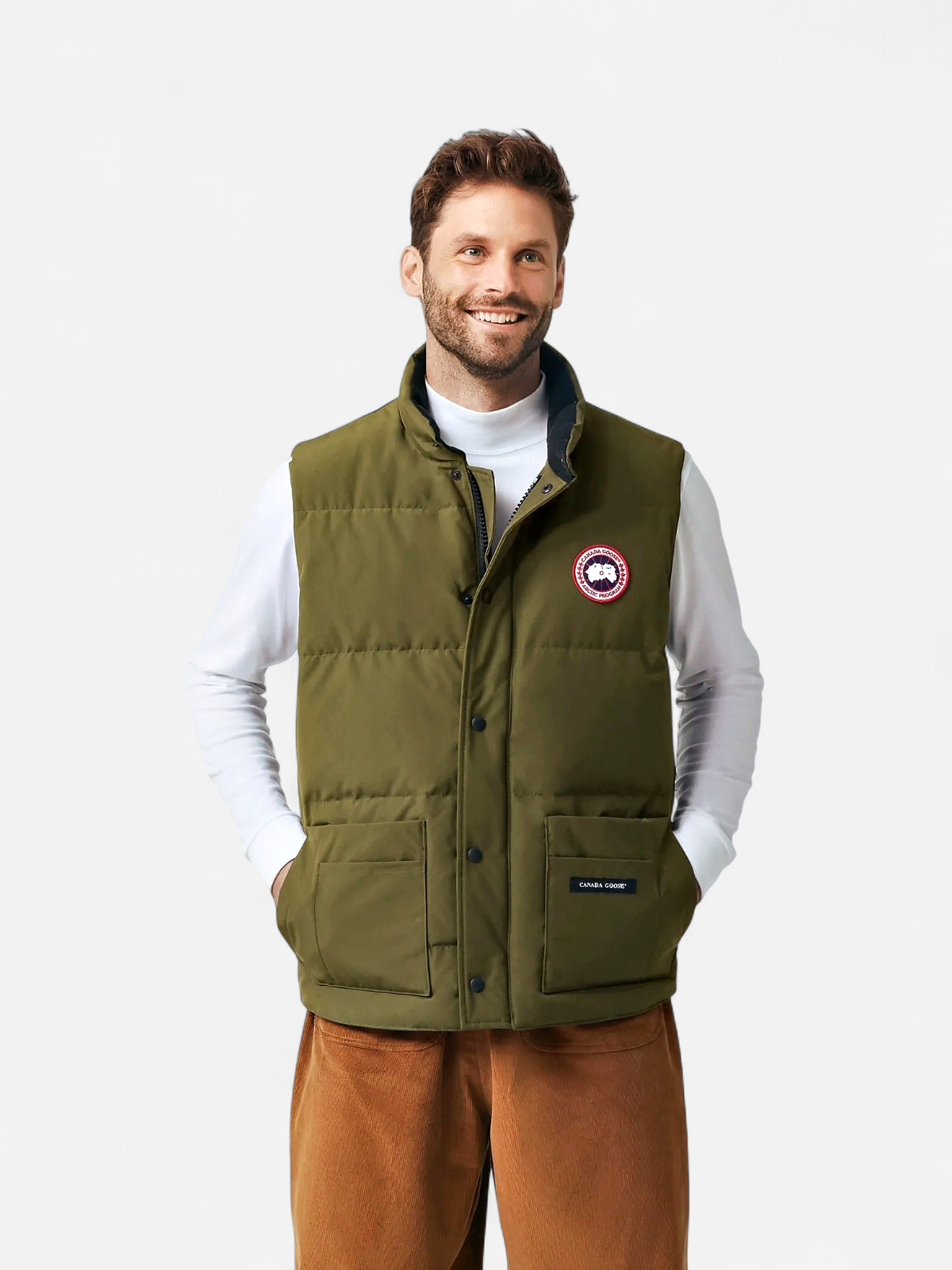 Canada Goose Miesten Liivi, Freestyle Crew Vest Tummanvihreä - Kekäle.fi