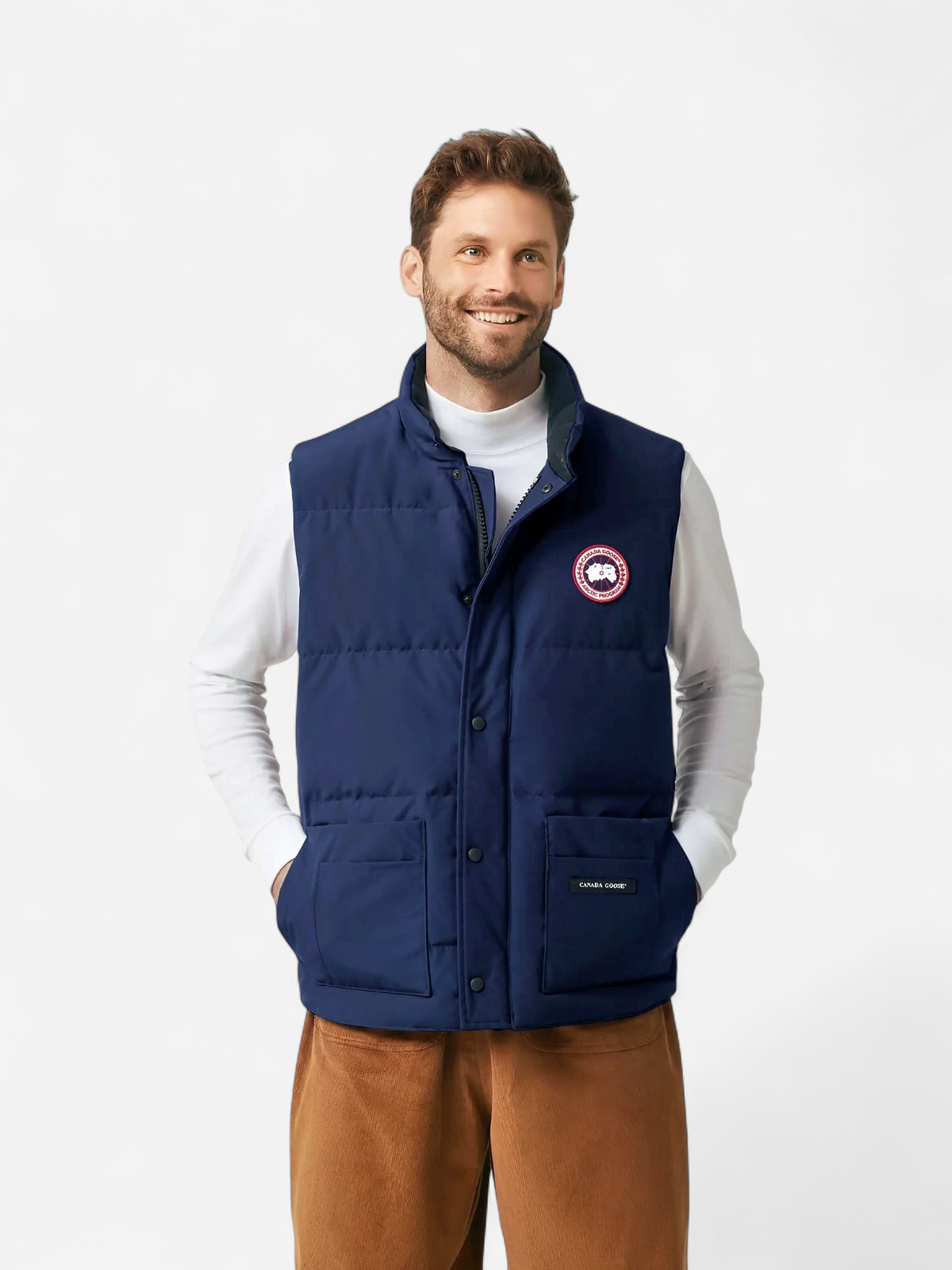 Canada Goose Miesten Liivi, Freestyle Crew Vest Tummansininen - Kekäle.fi