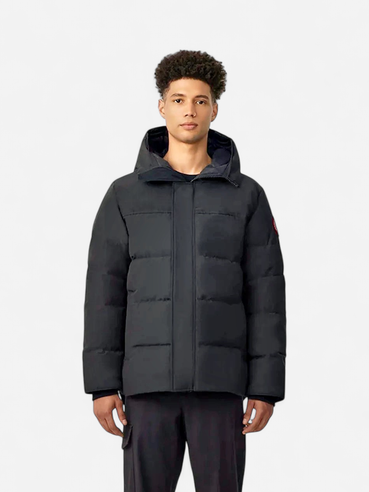 Canada Goose Miesten Untuvatakki, Macmillan Parka Musta - Kekäle.fi