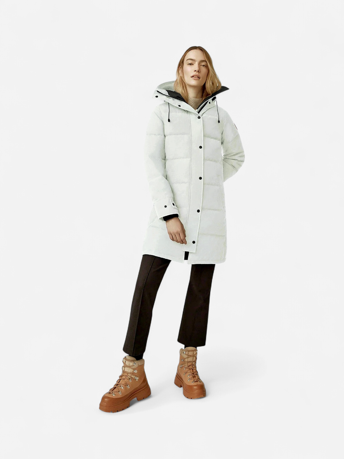 Canada Goose Naisten Untuvatakki SHELBURNE PARKA -RESET Valkoinen - Kekäle.fi