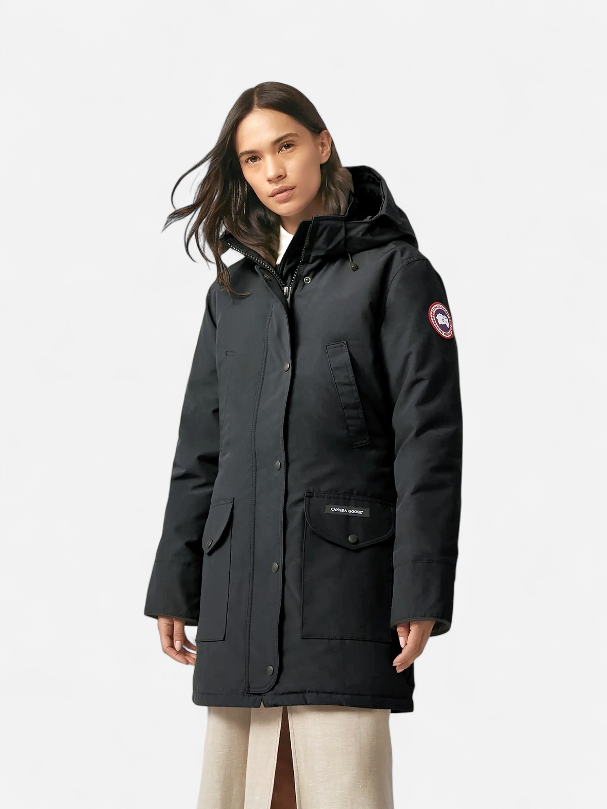 Canada Goose Naisten Untuvatakki, TRILLIUM PARKA-RESET Musta - Kekäle.fi
