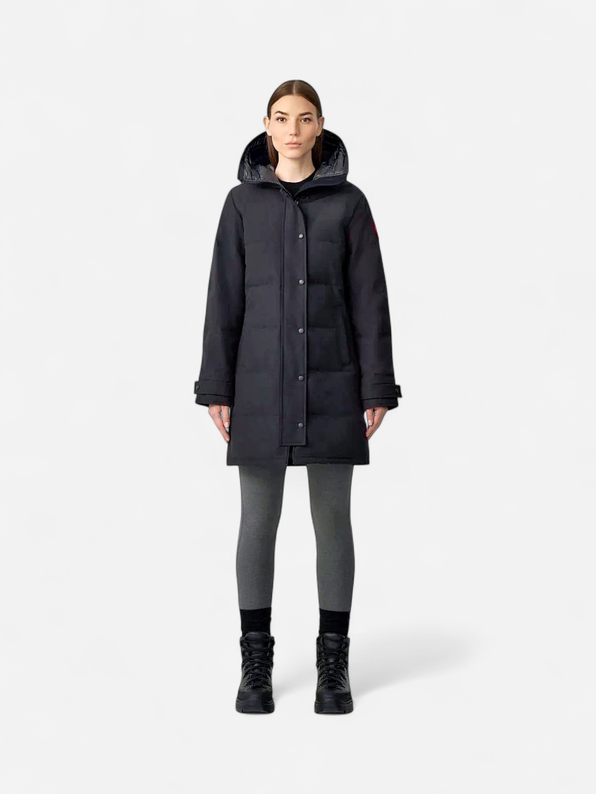 Canada Goose Naisten Untuvatakki, SHELBURNE PARKA-CR Musta - Kekäle.fi