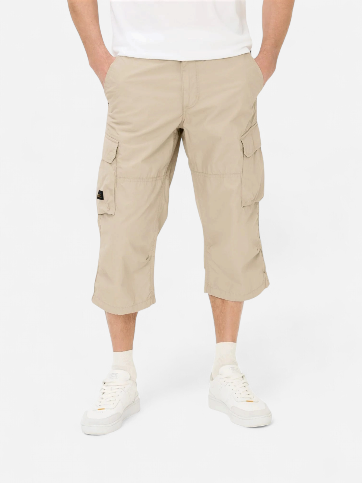 Camel Active miesten shortsit Long Cargo, beige - Kekäle.fi