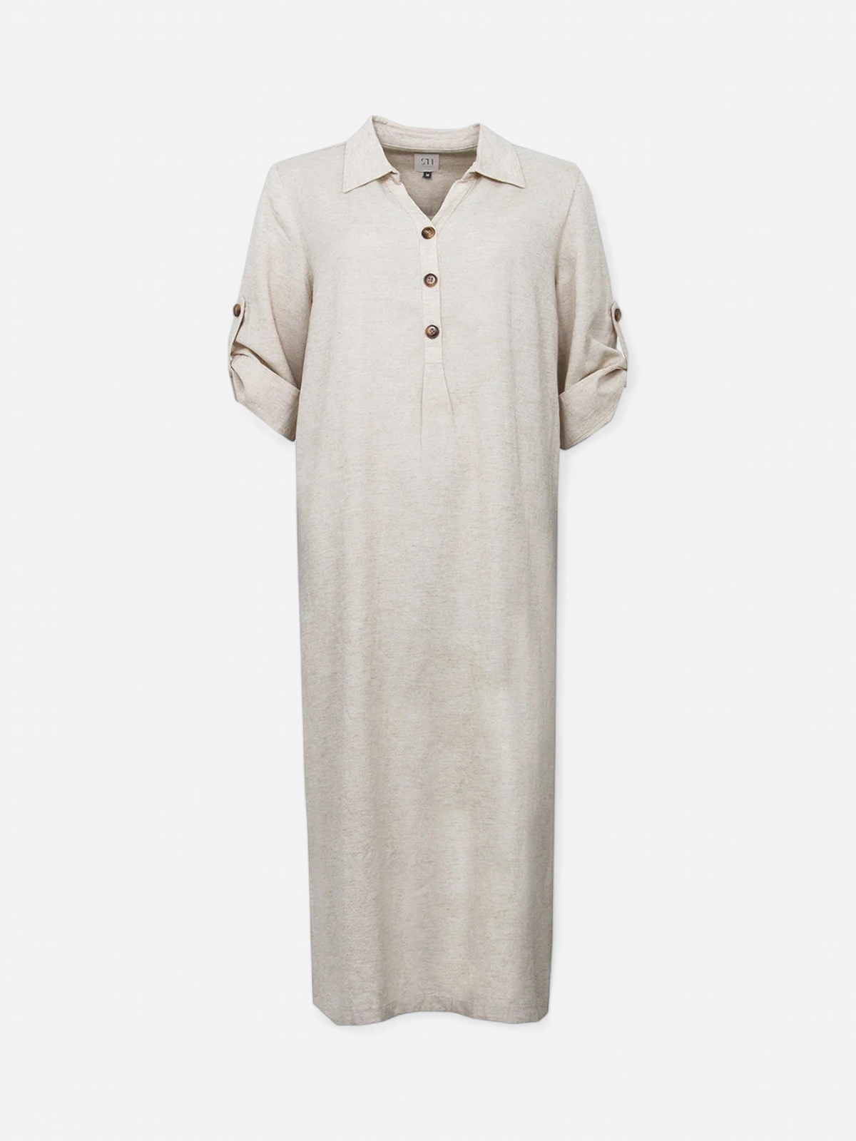 S.T.I mekko Carlei Solid Dress, vaalea beige - Kekäle.fi