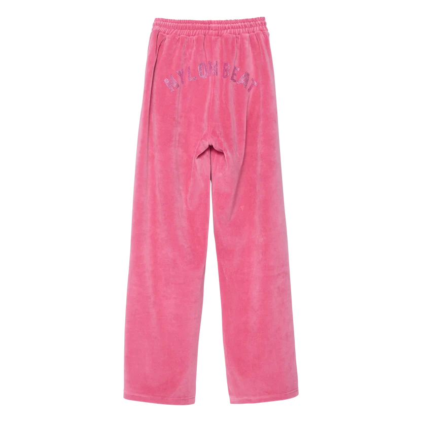 Makia x Nylon Beat collegehousut Nylon Trousers, vaaleanpunainen