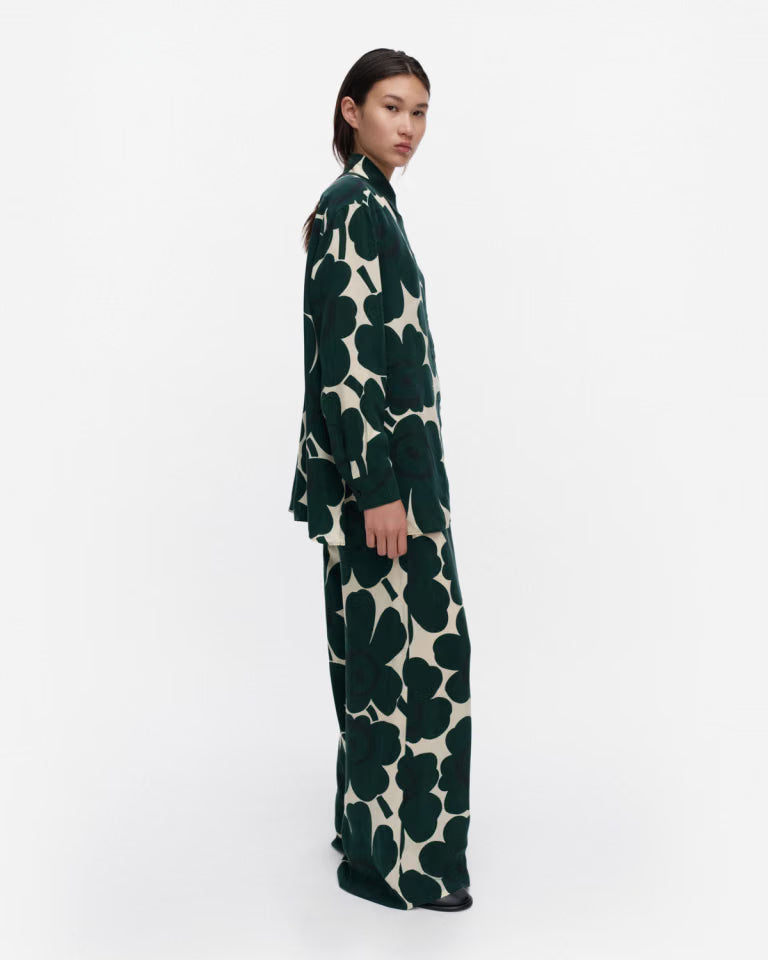 Marimekko naisten paitapusero Järki Unikko, vihreä