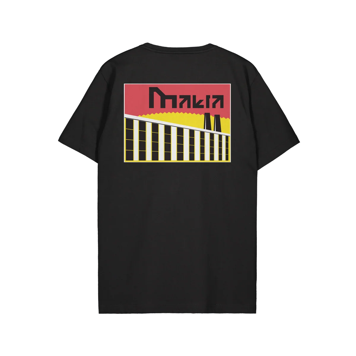 Makia miesten T-paita Mill T-shirt, musta