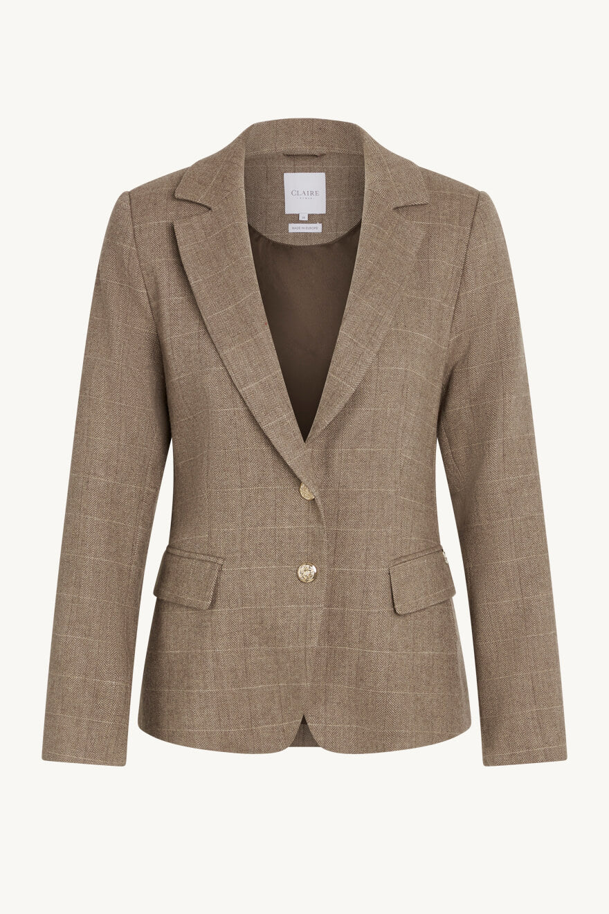 claire-naisten-bleiseri-elinor-blazer-ruskea-ruutu-1