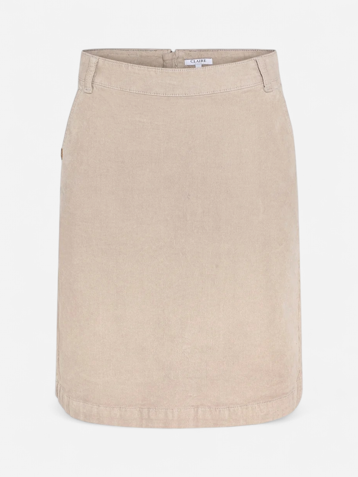 Claire naisten hame, NADIA SKIRT Vaalea Beige - Kekäle.fi