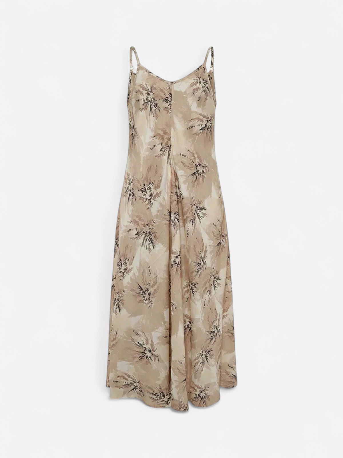 Claire mekko Diantha Dress, kuosillinen beige - Kekäle.fi