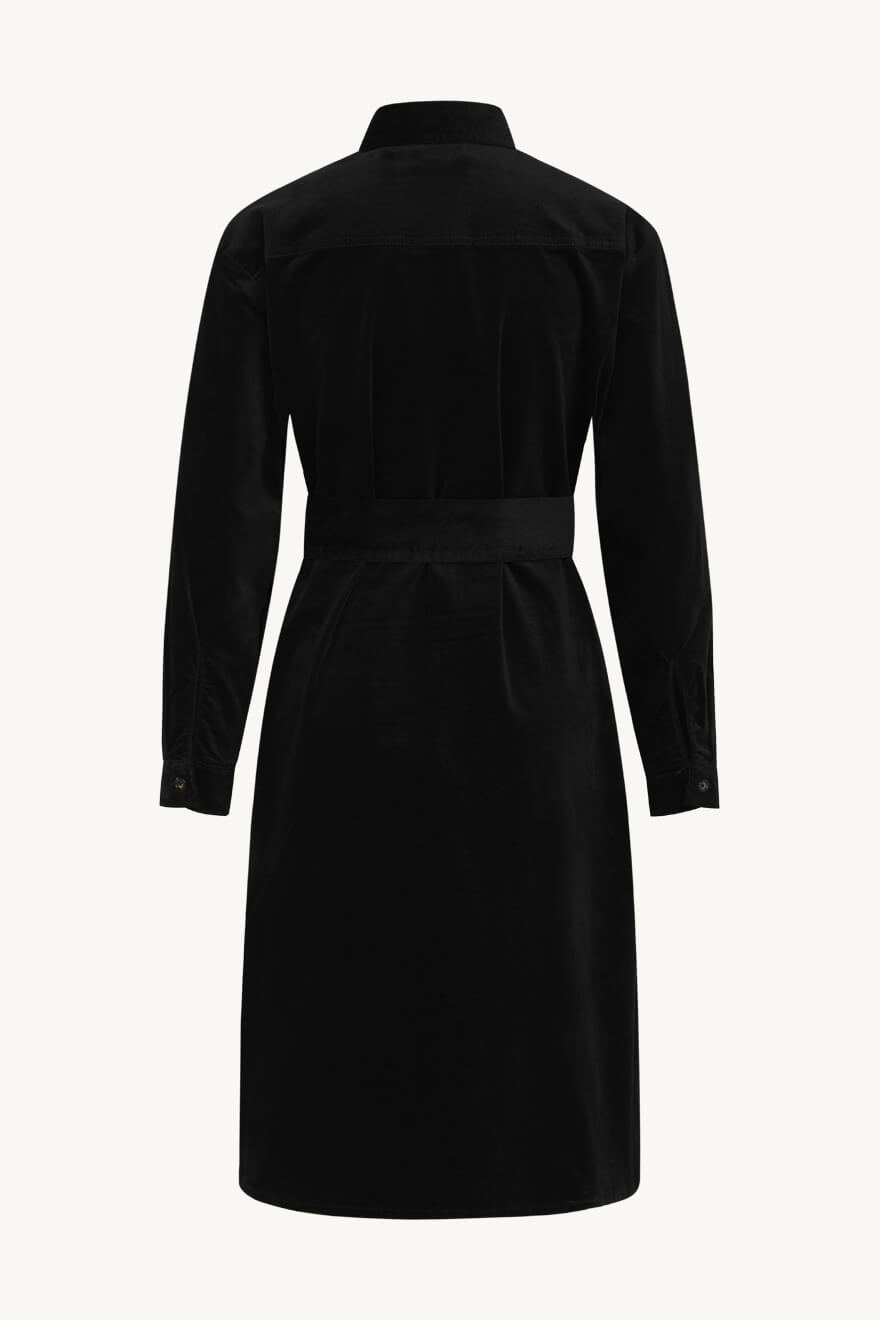 claire-naisten-mekko-doda-corduroy-shirt-dress-musta-2