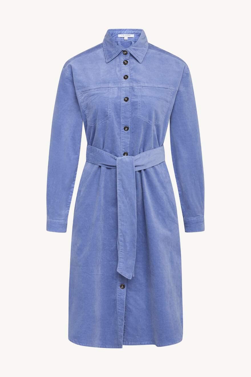 claire-naisten-mekko-doda-corduroy-shirt-dress-vaaleansininen-1