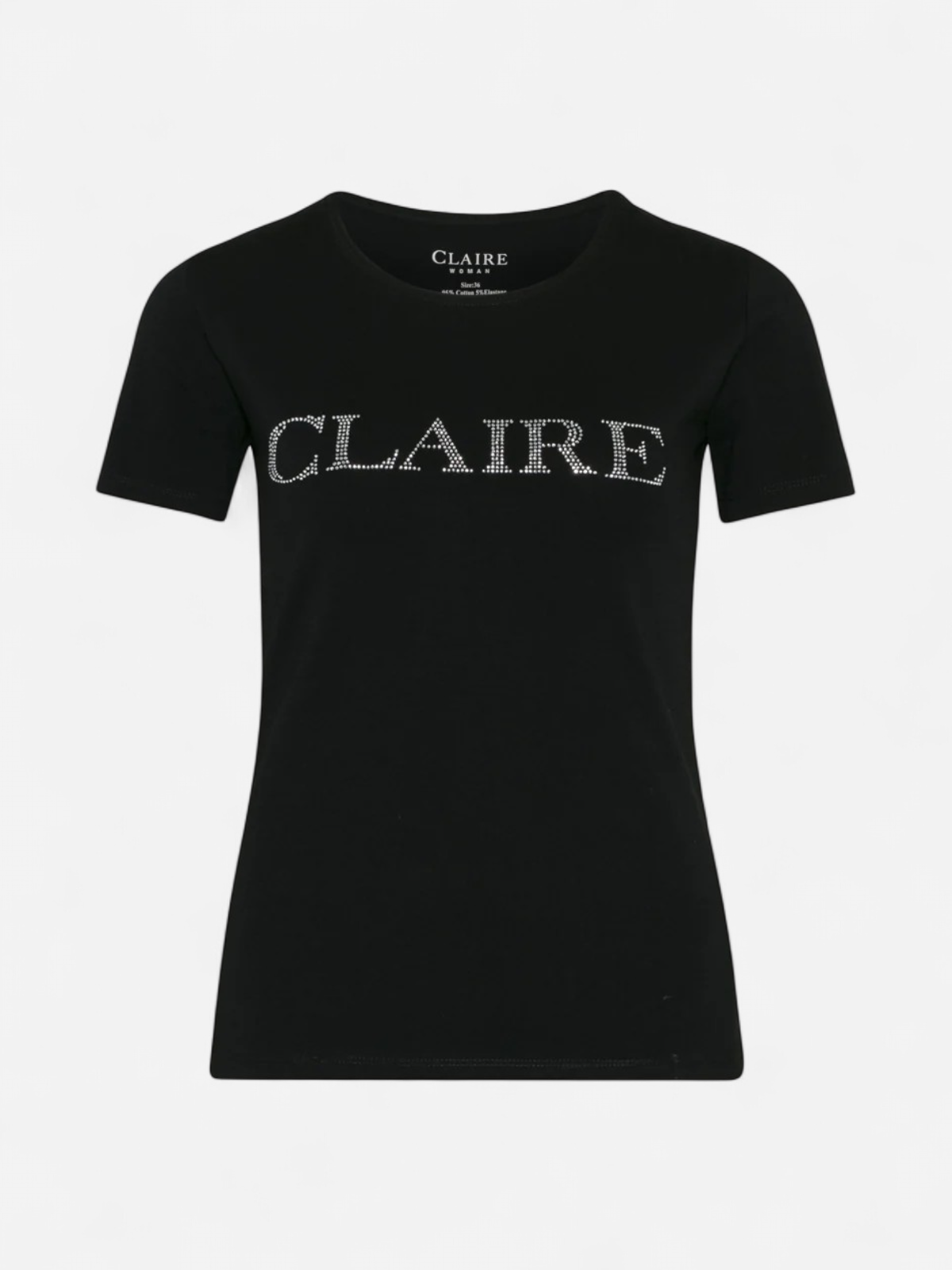 Claire, Naisten T-Paita, Allison Logo T-Paita Musta - Kekäle.fi