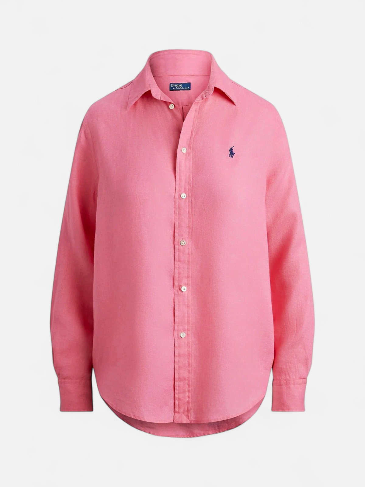 Polo Ralph Lauren naisten paitapusero Classic LS Shirt, vaaleanpunainen - Kekäle.fi