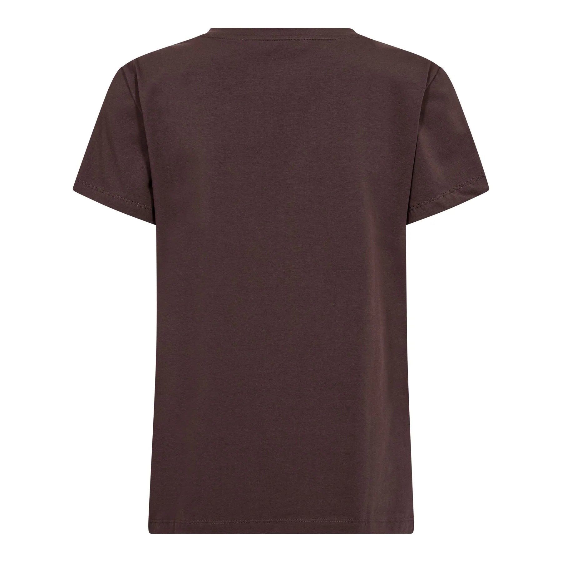 Co’Couture naisten T-paita Co’Couture Tee, tummanruskea