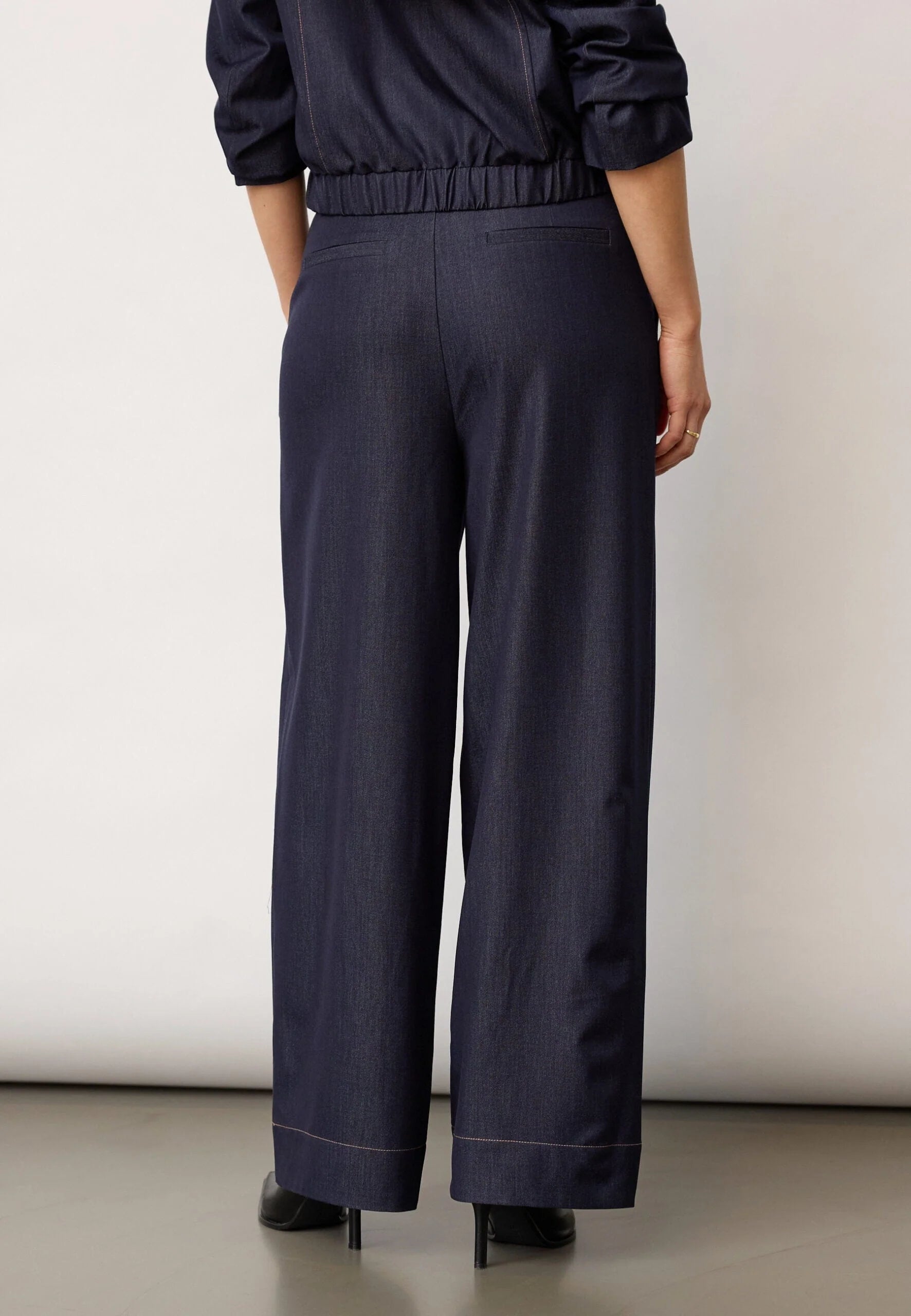 Co’Couture naisten housut TerryCC Barrel Pant, tummansininen