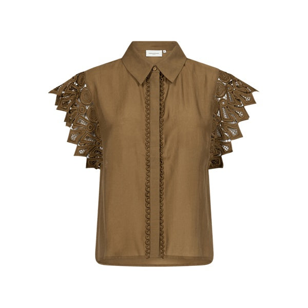 copenhagen-muse-naisten-pusero-molly-shirt-armeijanvihrea-1