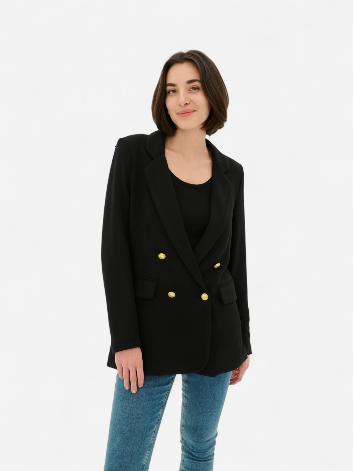 Culture Naisten Bleiseri, AD-EVA CLASSIC BLAZER Black - Kekäle.fi