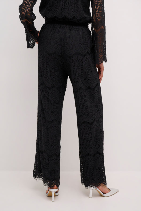 culture-naisten-housut-cuima-lace-pants-black-2