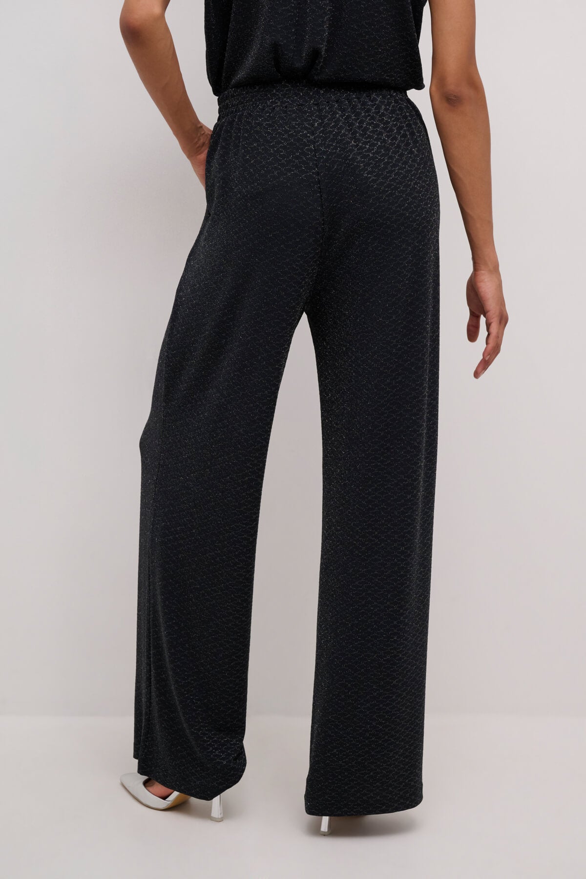 culture-naisten-housut-cutaz-pants-black-silver-2