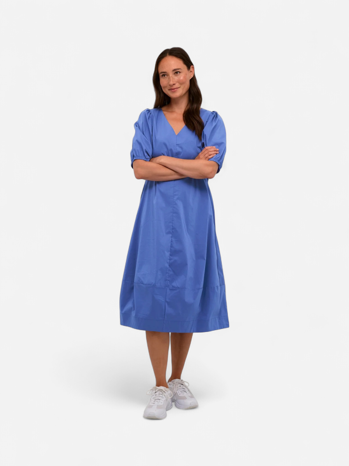 CULTURE, Naisten Mekko, ANTOINETT SS DRESS Sininen - Kekäle.fi