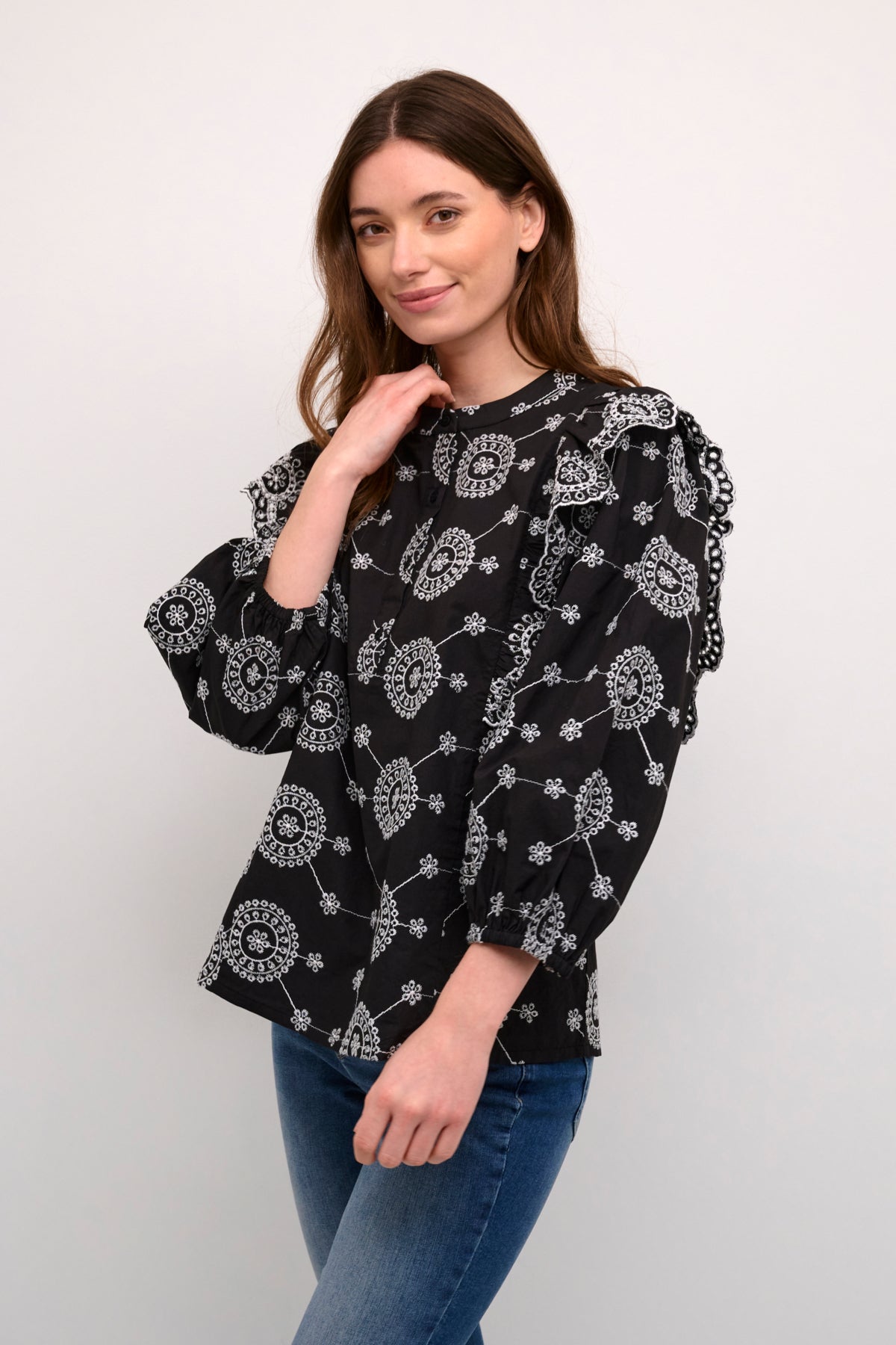 culture-naisten-paita-cuisa-blouse-black-1