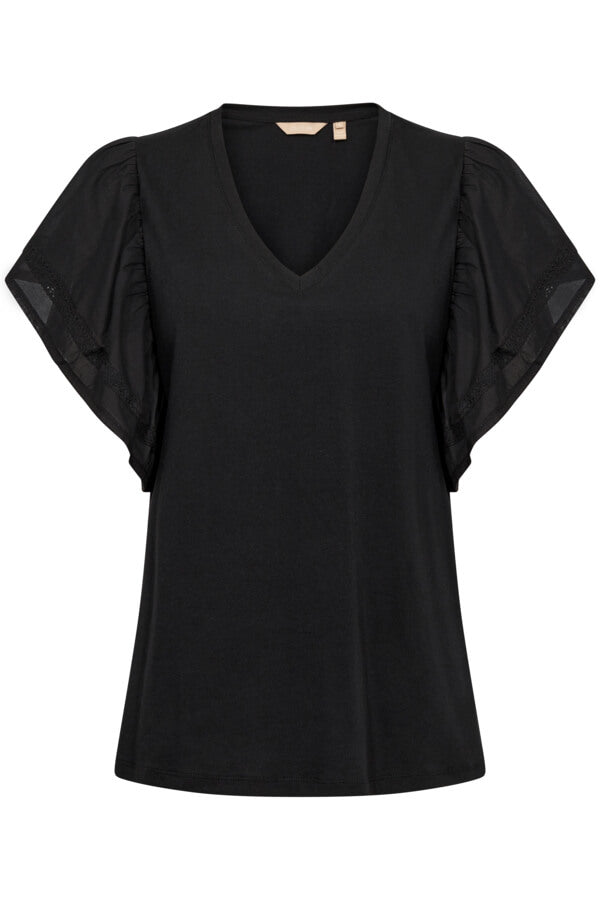 culture-naisten-t-paita-cuaca-t-shirt-black-3