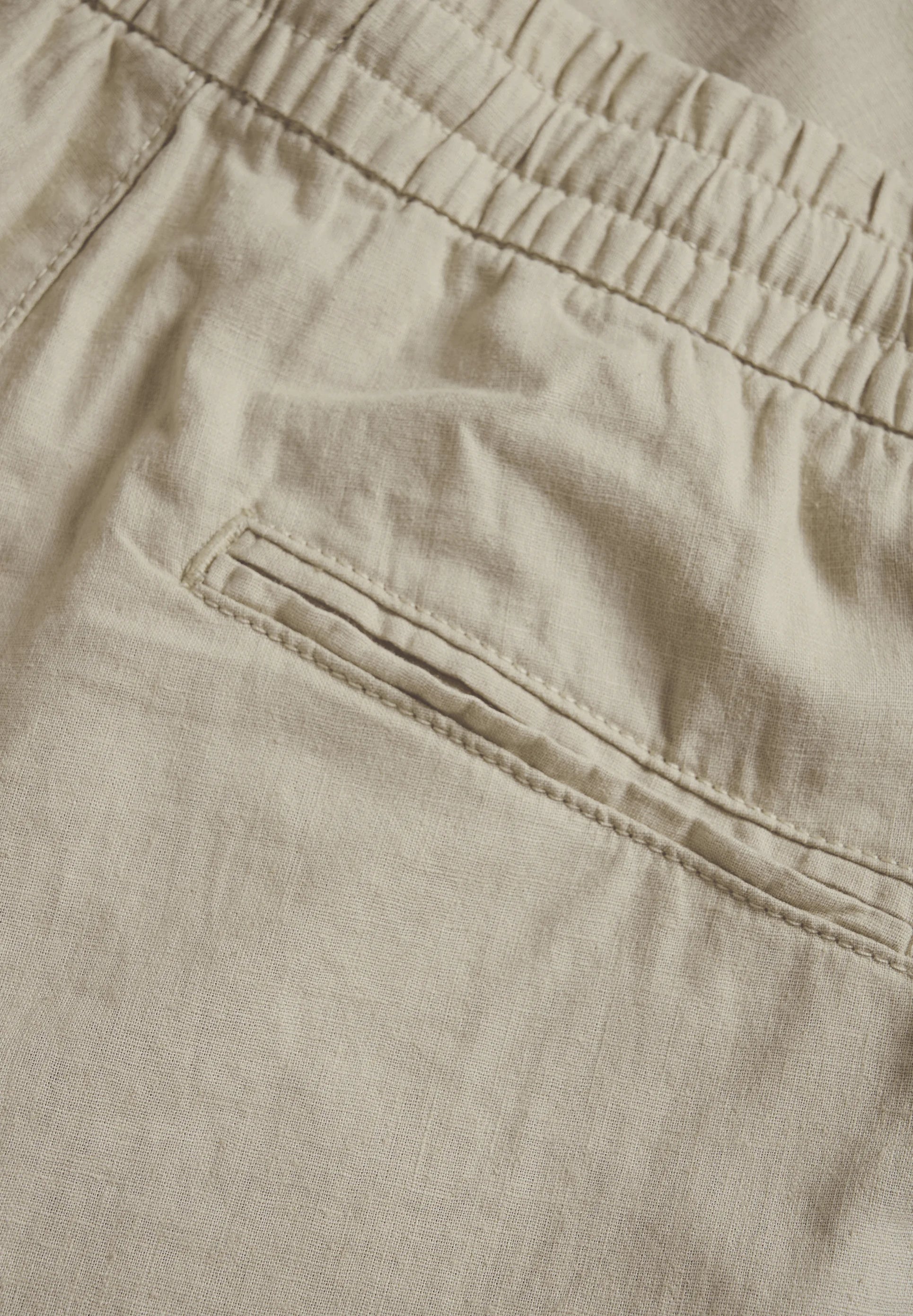 Matinique housut Barton Pant Linen Cotton, Plaza Taupe