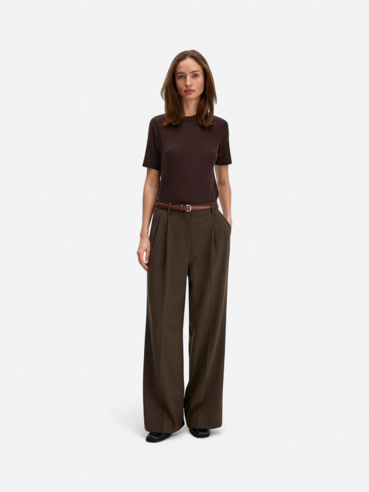darcey wool trousers VAALEA BEIGE - Kekäle.fi