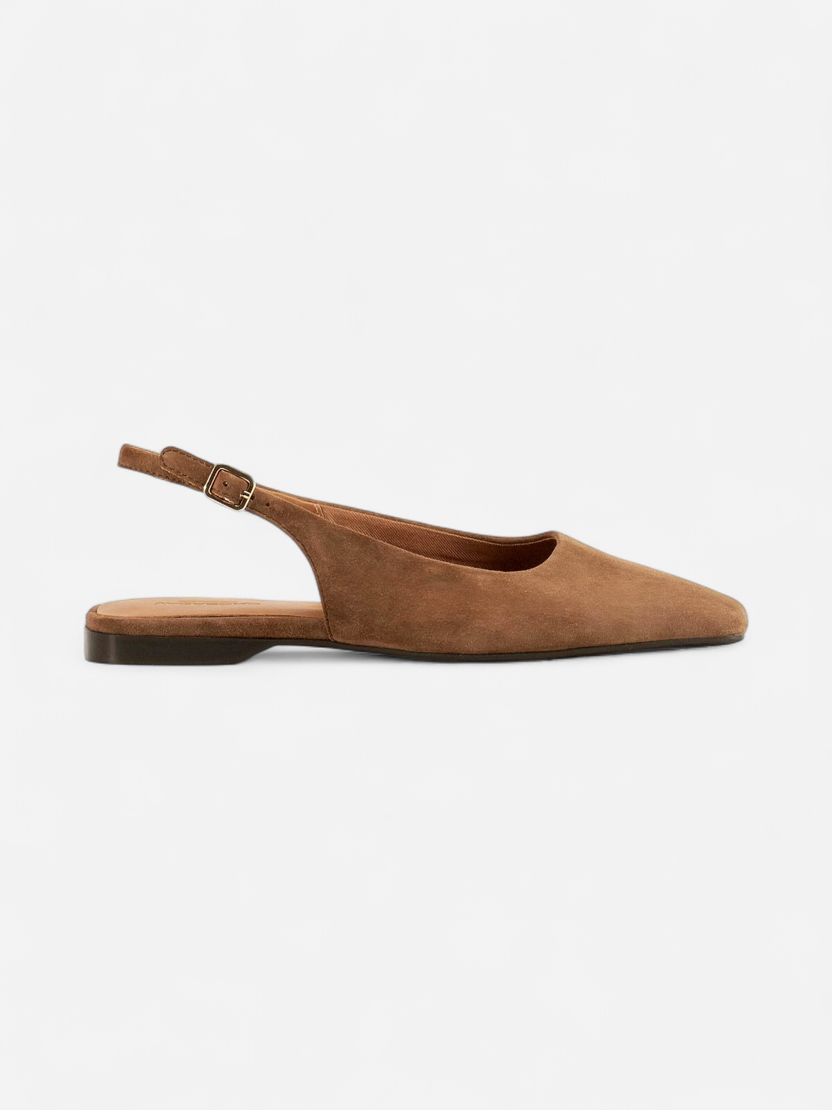 Vagabond naisten ballerinat Delia Suede, konjakinruskea - Kekäle.fi