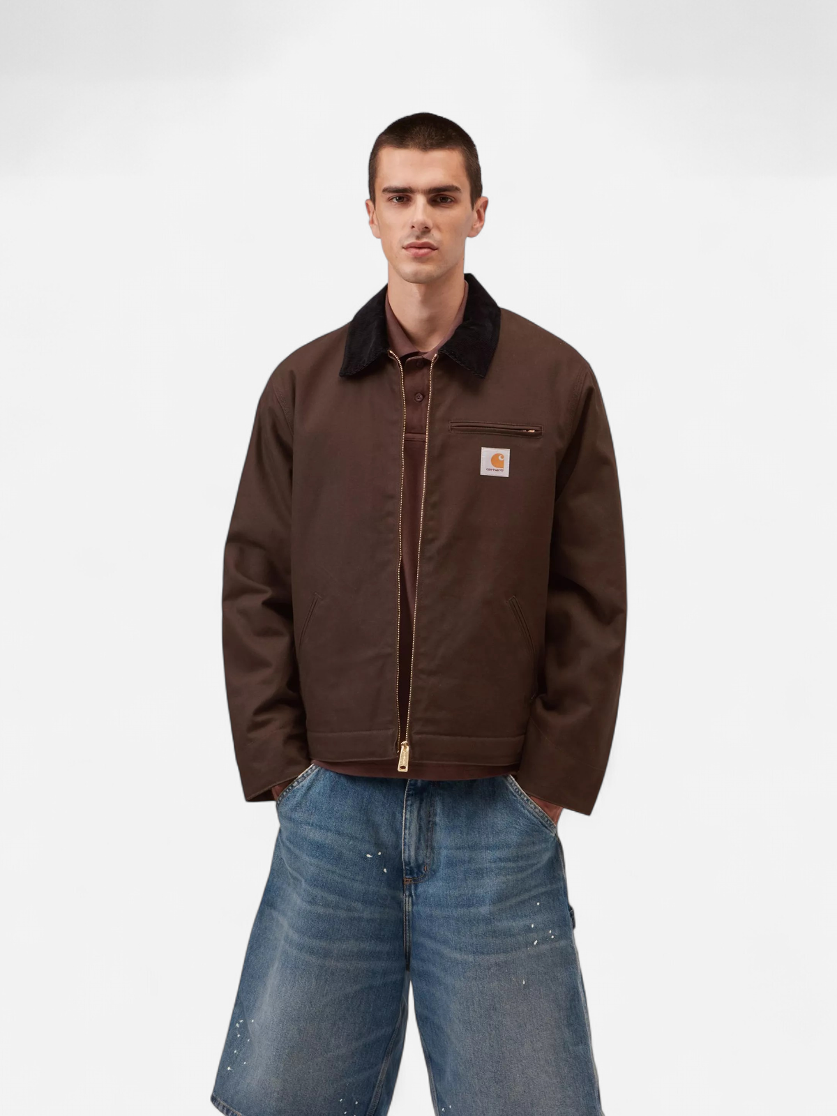 Detroit Jacket (Winter)'Dearborn' Canvas TUMMANRUSKEA - Kekäle.fi