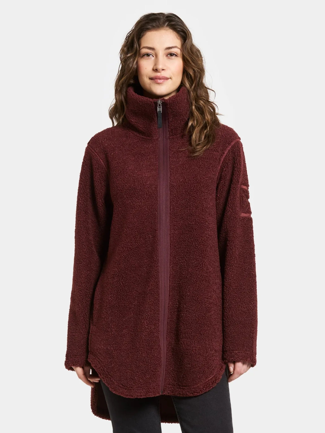 didriksons-naisten-fleece-umi-wns-fz-3-viininpunainen-1