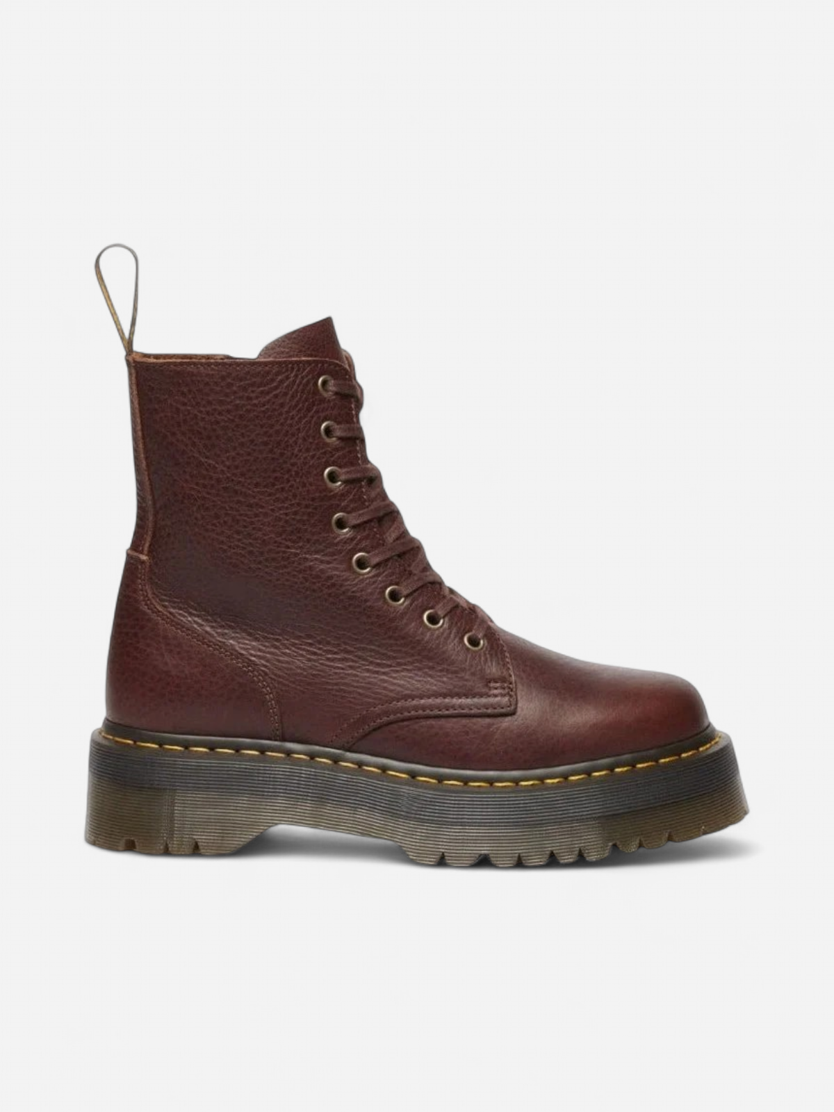 Dr. Martens naisten maiharit, Jadon 8 Eye Boot Tummanruskea - Kekäle.fi