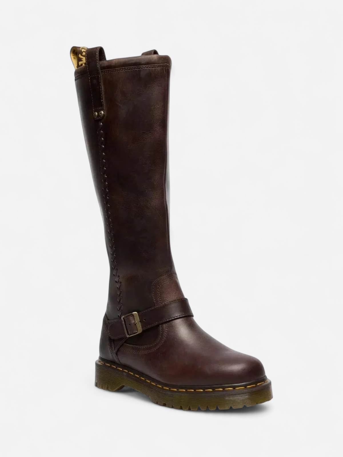 Dr. Martens naisten saappaat, Anistone BKR High Leg Boot Tummanruskea - Kekäle.fi