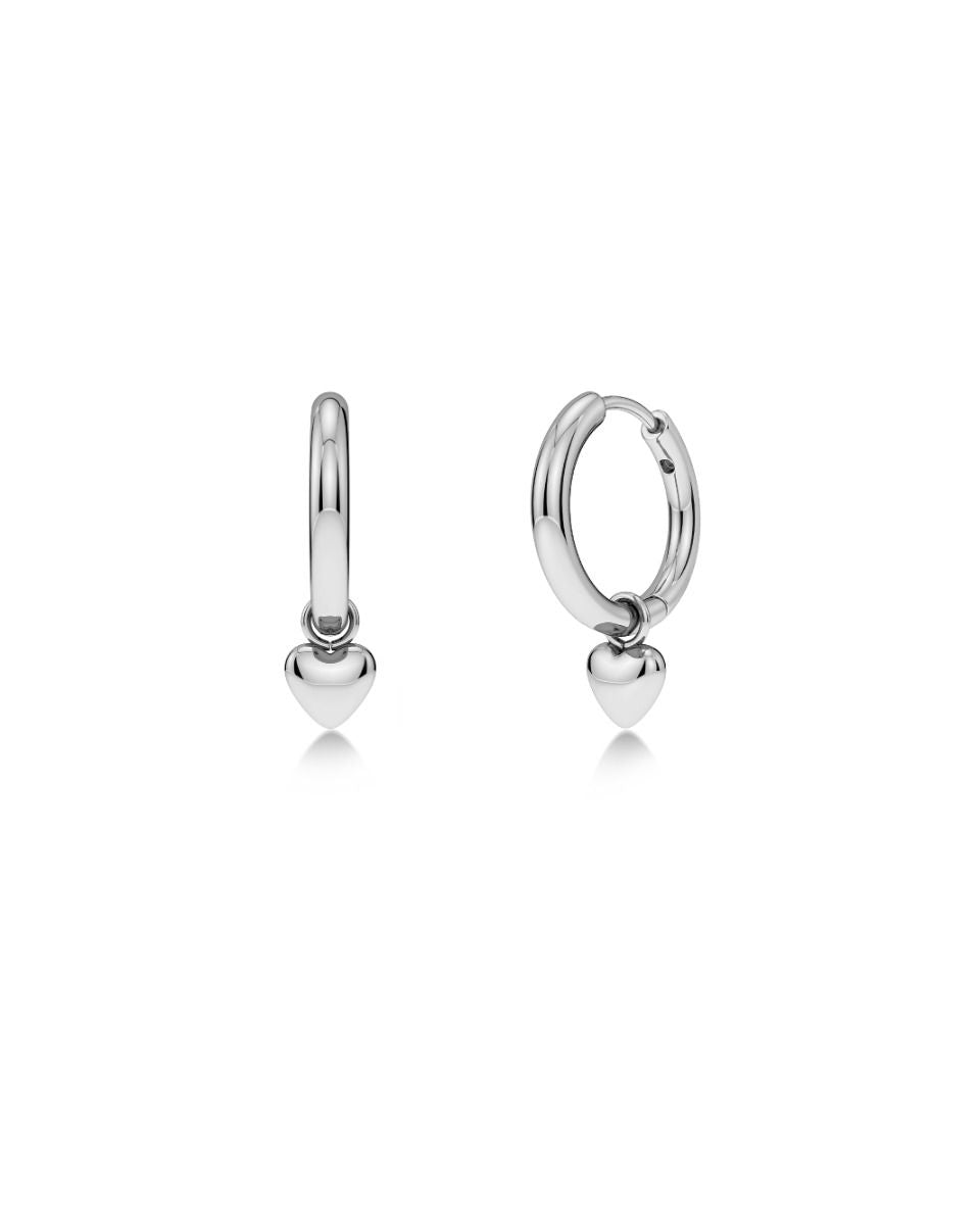 Edblad naisten korvakorut Barley Hoops, Silver