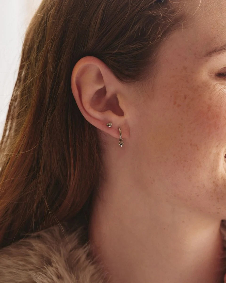 Edblad naisten korvakorut Barley Hoops, Silver